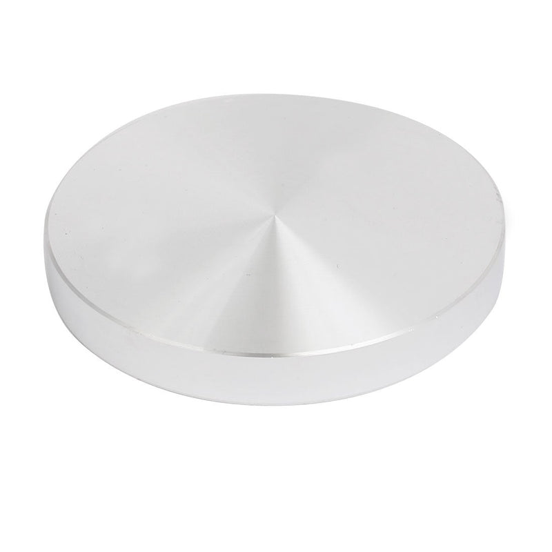 uxcell 4pcs 75mm Dia 10mm Thickness M8 Thread Aluminum Disc Hardware for Glass Table