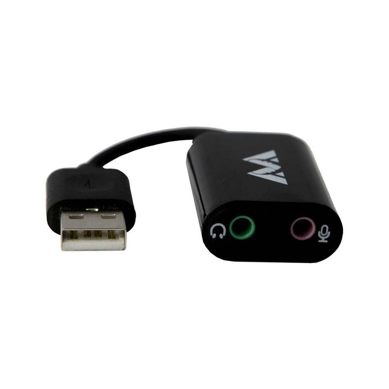 AntLion External Stereo USB to 3.5mm Headphone/Mic Sound Card