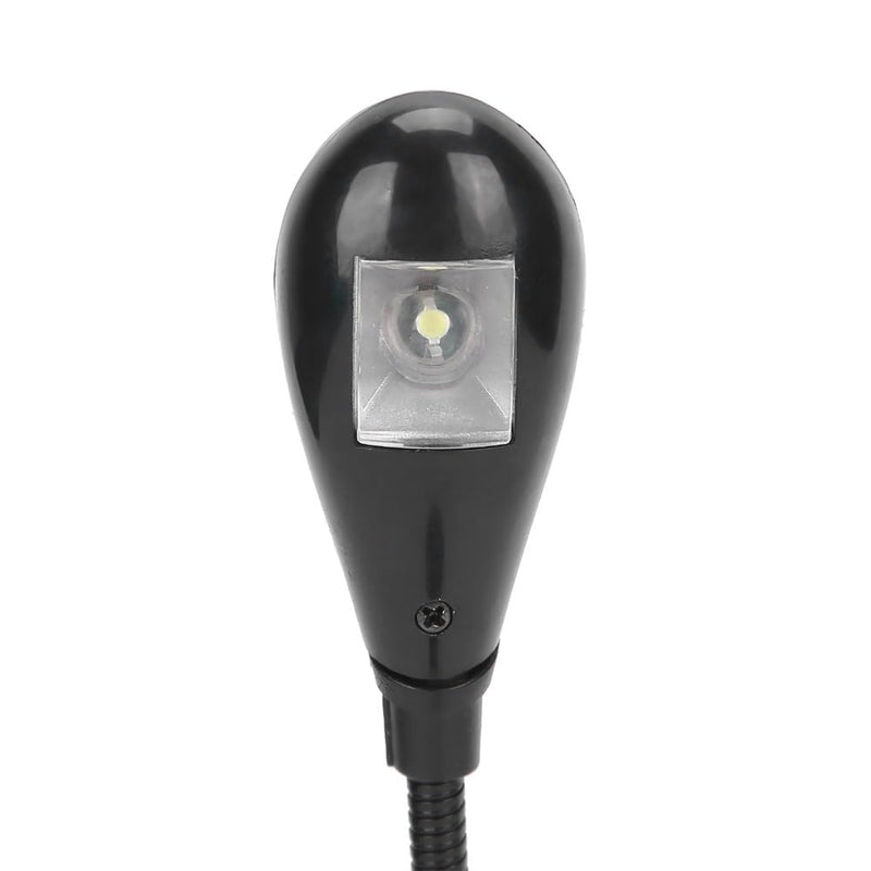 Light, 360 Degree Rotating Clamp Lamp with 6000K-6500K White Light for Reading, Desk, Bedside, Computer and Office Use, USB USB or Battery Powered