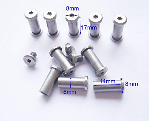 Stainless Steel Pocket Knives Handle Pivot Pin Shaft Screws