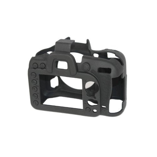 easyCover Silicone Protective Camera Case compatibe for Nikon D7100 / D7200 black