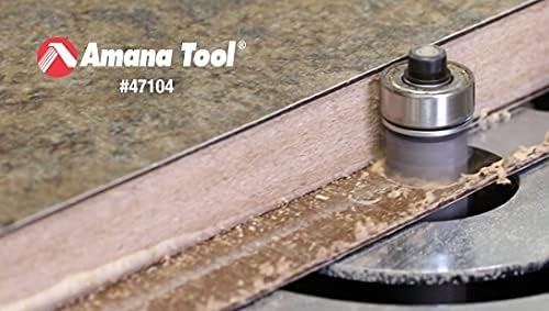 Amana Tool - MR0105 Carbide Tipped Miniature Flush Trim 3/16 Dia x 7/16 x 1/8" Shank w