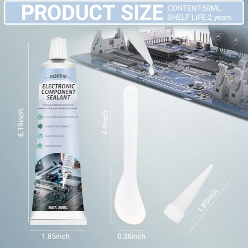 Conformal Coating for Electronics 100ml, Circuit Board Silicone Glue