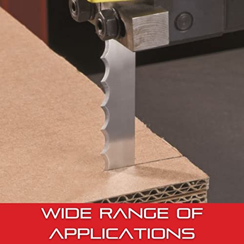 Starrett Duratec SFB Band Saw Blade, 150" L x 1/2" W, .025" Thick, 10 TPI 150" x 1/2" x .025" x 10 TPI