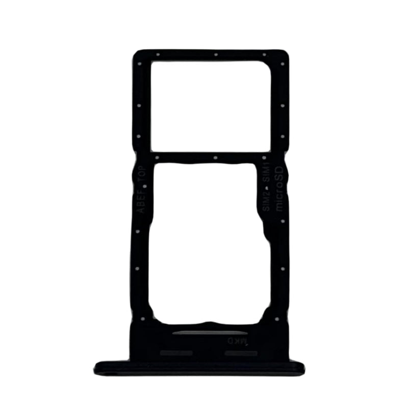 Galaxy A25 5G Dual SIM Card Tray Slot Holder Replacement for Samsung Galaxy A25 5G SM-A256E/DSN 6.5 inch with Sim Card Tray Open Eject Pin and SD Card Tray (Black) Black