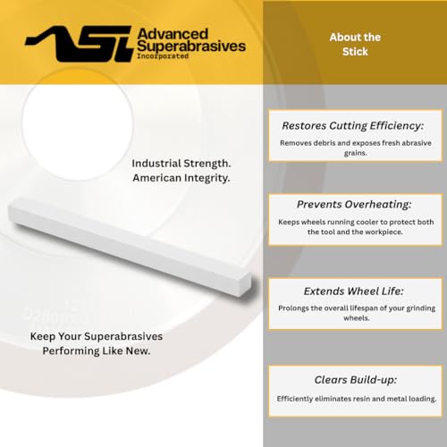 320 Grit Aluminum Oxide Dressing 8" x 3/4" x 3/4" 1 Piece 320 Grit