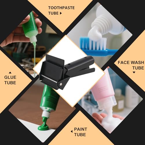 CNQLIS 2.5" RTV Tube Squeezer, Industrial Silicone Extrusion Tool Black