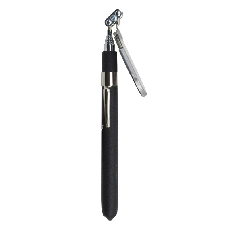 Ullman Devices HTB-2T Oval Pocket Telescoping Inspection Mirror, 1" x 2" Mirror, 5-5/26" to 28-1/4" Handle