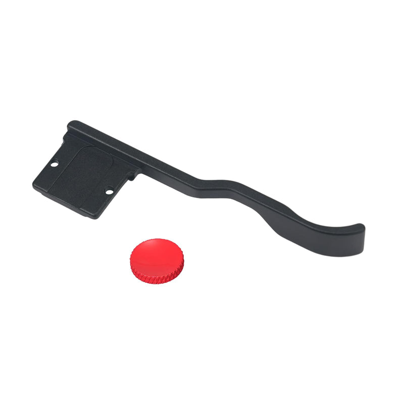 A7CII A7CR Metal Thumb Up Grip for Sony A7C II A7C R A7C2 Digital Camera Hot Shoe Thumb Hand Grip with Camera Shutter Button Accessories (Black) black