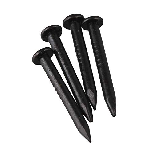 50 Pcs Black 15x1.5mm Round Head Copper Nails Long Copper Nails Home Accessories for Furniture Decoration