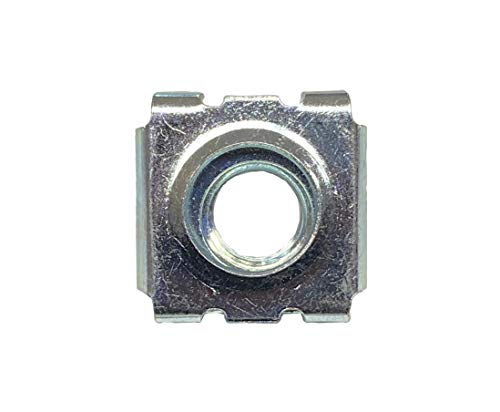 M6 Zinc Cage Nuts 100 Pack USA Made