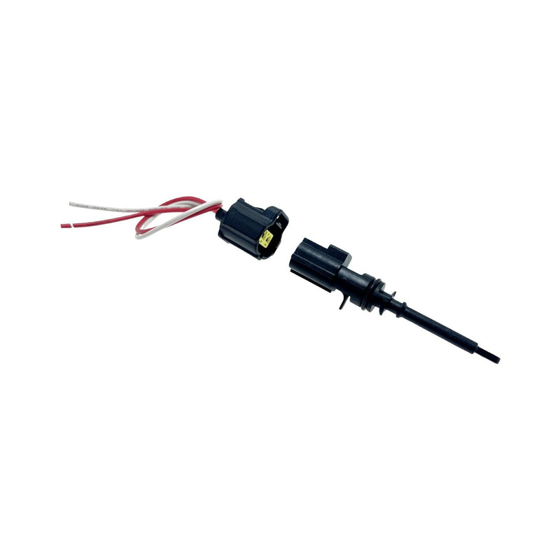Intake Air Temperature Sensor W/Connector 5149279AC Compatible with Challenger Charger Dart Durango Cherokee Grand Cherokee Ram 1500 2500 3500