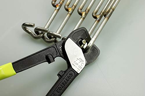 Tsunoda CVP-225 Conveyor Belt Pliers 9-inch, for maintenance of Metal Wire Conveyor Belt