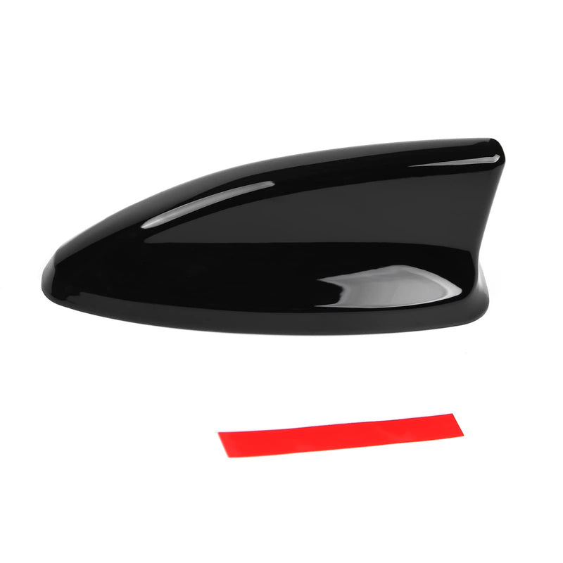 Thenice for 11th Gen Civic Accessories Antenna Topper Car Shark Fin Cover Exterior Decoration Compatible with Honda Civic 2022 2023 2024 2025 2026 -Glossy Black