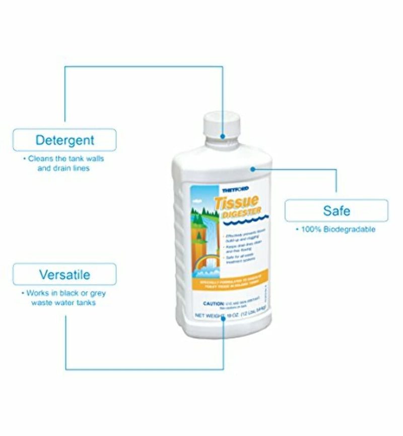 Thetford RV Tissue Digester, 19 oz - Thetford 15844