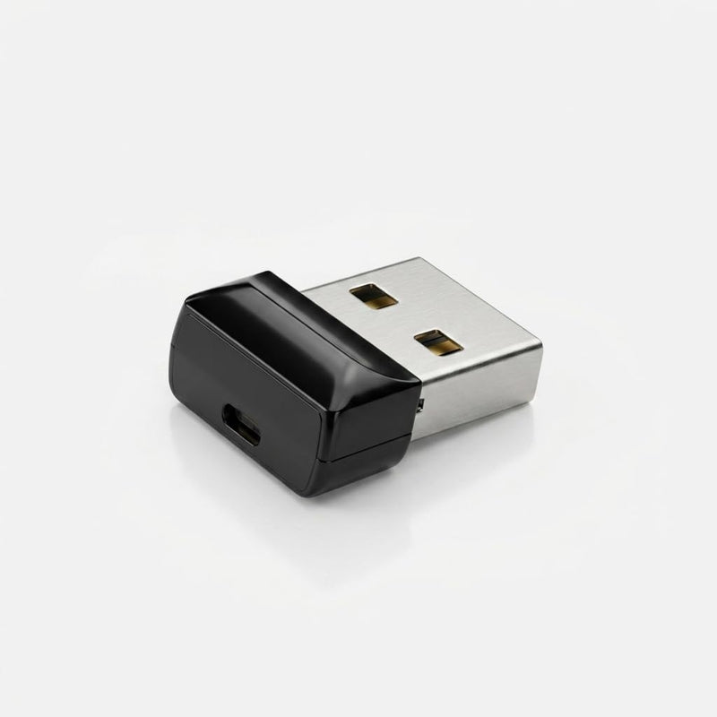 1 Pack SUNKANGKIE Ultra-Slim 8GB USB Stick Black, Tough Shell, Nylon Lanyard, Mini USB 2.0 USB Flash Drive for Files/Photos, Works Laptop/TV/Car(1 Pack,8GB) 1