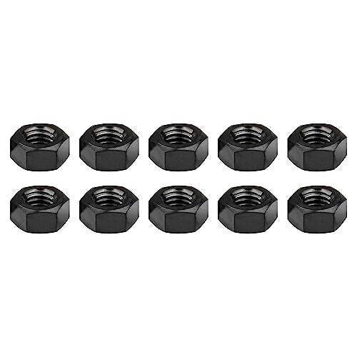 Titanium M4 M5 M6 M8 M10 Hex Nut Ti Alloy GR5 (M5, Black)