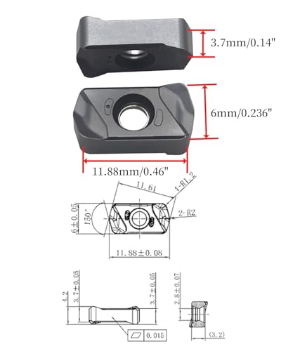 LNMU0303ZER-MJ Milling Inserts High-Speed