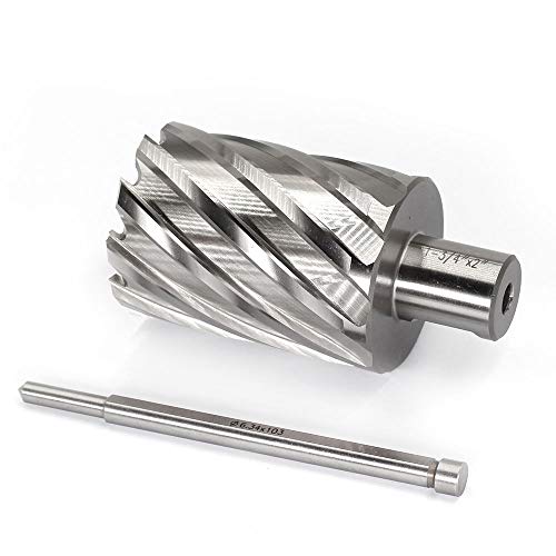 Annular Cutter JESTUOUS 3/4 Inch Weldon Shank 1-3/4 Cut Dia 2 Cut Depth