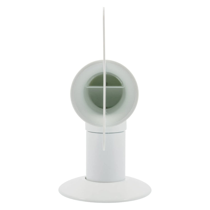Camco Cyclone Rotating Sewer Plumbing Vent - Rids Odors from Your RV Holding Tank, Rotes 360 Degrees to Pull Odors Up and Away - White (40595)