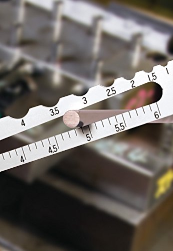 Shinwa Sokutei Radius Scale A-1 R0.5-7 73570