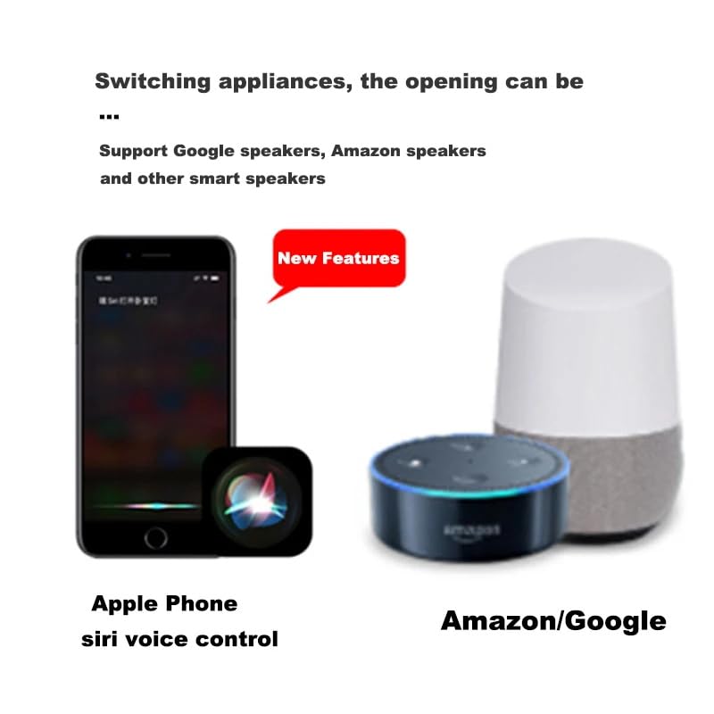 QIACHIP Wi-Fi Smart 2.4G Remote Control Light Socket E26 E27 Bulb Socket Adapter, eWeLink APP Remote Timing, Compatible with Alexa and Google 4 x Wifi Socket + 1 transmitter