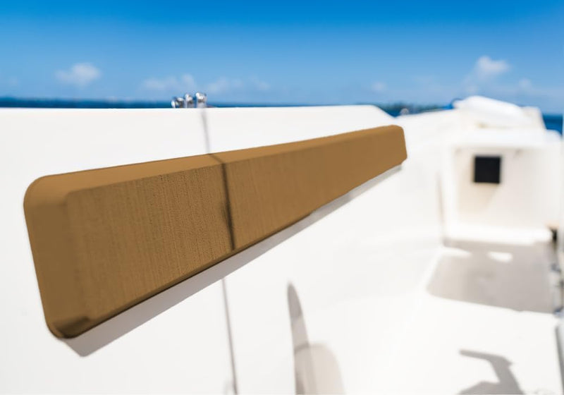 Bolster Pad | SeaDek | Adhesive Backing | Fishing/Boating Tools | Marine Coaming Bolster | Mocha/White