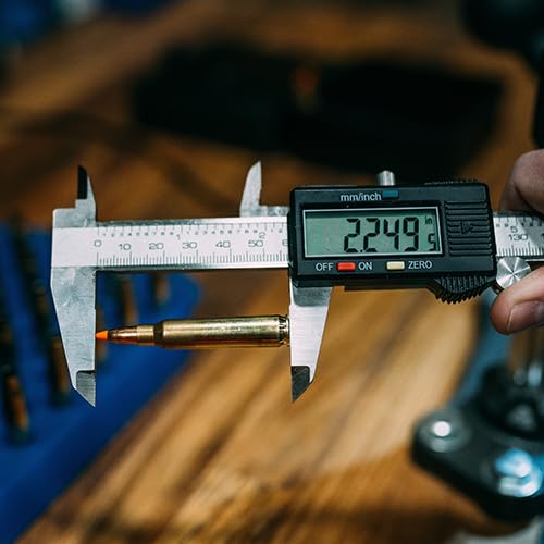 Frankford Arsenal Electronic Caliper with LCD Display and Case for Reloading Electronic Calipers