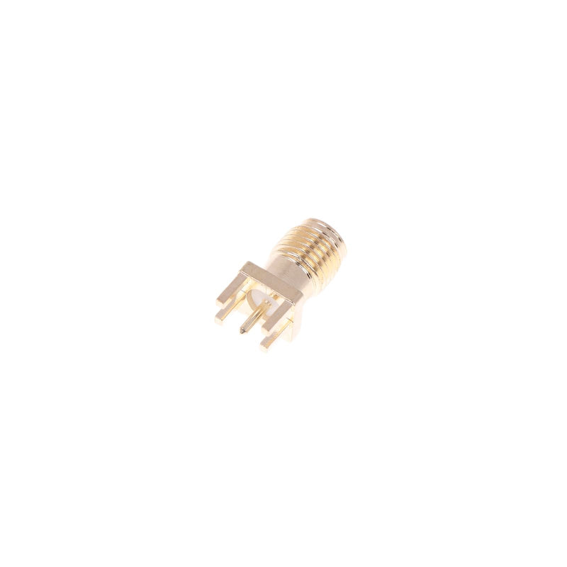 Packet of 10 SMA Female Jack Converters; Solder PCB Board Edge Mount SMA Female Socket Adapters.