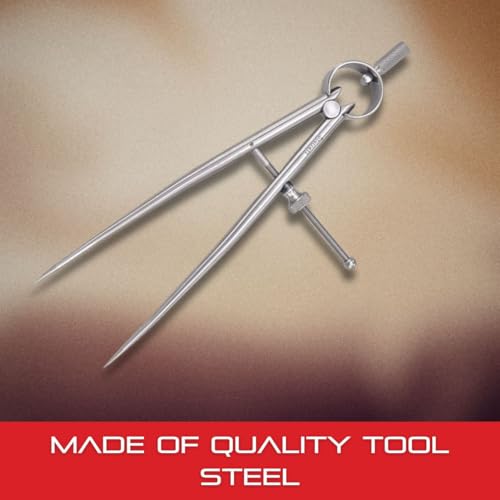 Starrett Toolmakers Spring-Type Caliper and Divider, 6" Size 277-6