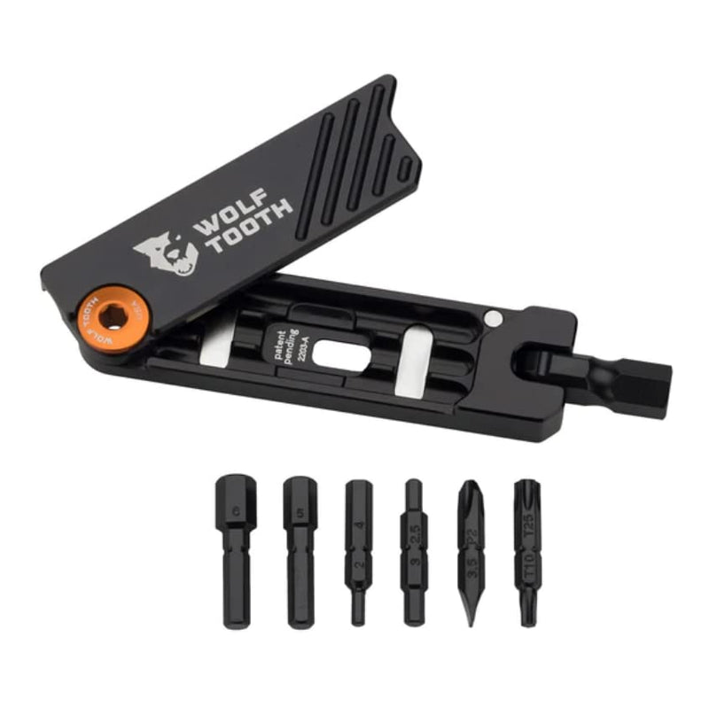 Wolf Tooth 6-Bit Hex Wrench Multi-Tool without keychain | bike-multifunction-tools