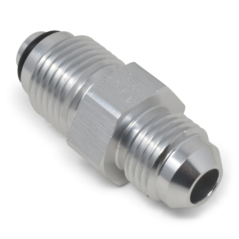 Edelbrock RUSSELL 648080 PWR STEERING ADAPTER, 6AN MALE TO M18 X 1.5