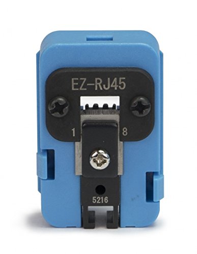 Platinum Tools EZ-RJ45 Die for EXO Crimp Frame Clamshell Accessory Box (100072C), Blue