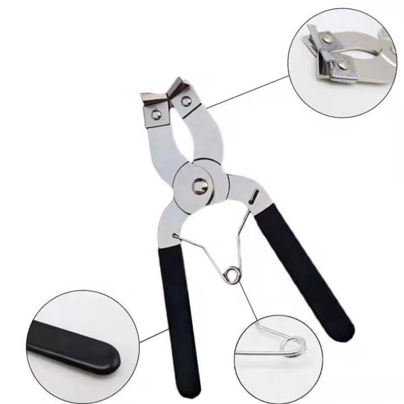 Piston Ring Installer, Adjustable Engine Pliers Expander Installer Remove Tool,Easy to Use Ring Expanders