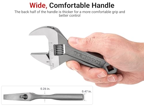 TEKTON 6 Inch Adjustable Wrench | WSA04122
