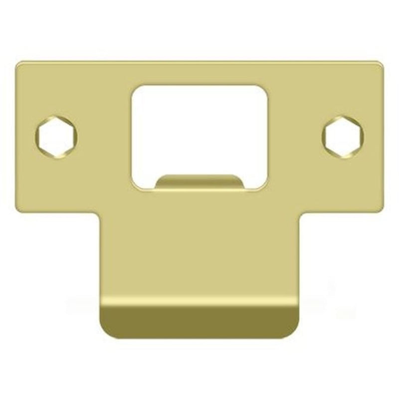 Deltana TSPE200U3 Extended T-Strike (2-3/4" x 2"); Bright Brass Finish