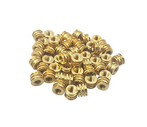 [initeq] M3-0.5 Threaded Heat Set Inserts for 3D Printing (50, Short)