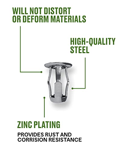 The Hillman Group 59122 6-32 Short Jack Nut, 25-Pack , Zinc