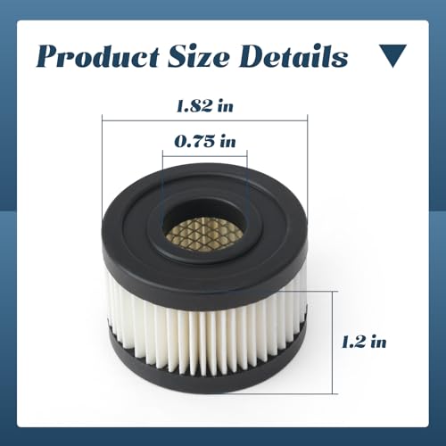2 Pcs 70243712 Compressor Filter Element Compatible with Ingersoll-Rand 1WF72 4YW07 SS3