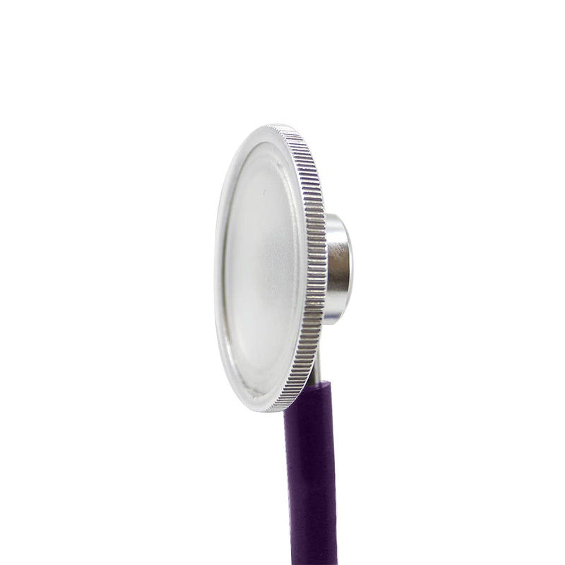 Dixie EMS Single Head Lightweight Stethoscope, Latex Free, for Doctors, Nurses, Students, Medical and Home Use - Purple