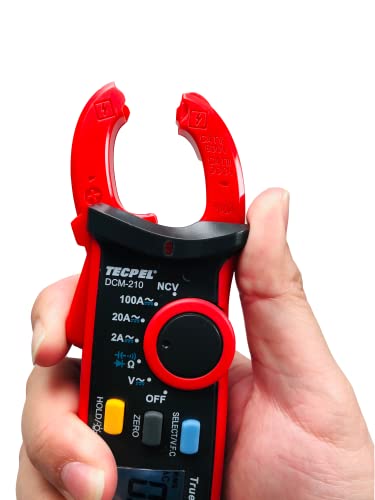 TECPEL DCM-210 2000 Counts True RMS AC/DC clamp Meter