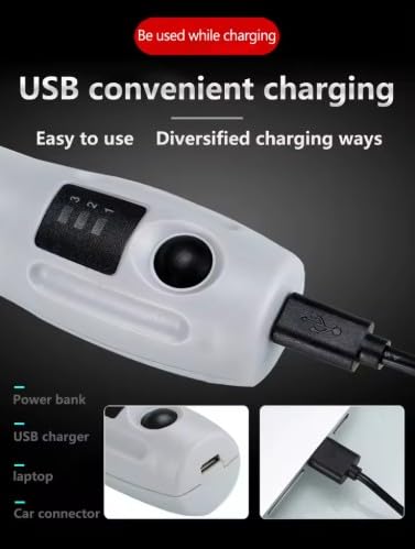Rechargeable High-Speed Rotary Tool for Windshield Repair – Cordless Variable-Speed Glass Drill Motor with Long-Life Bit
