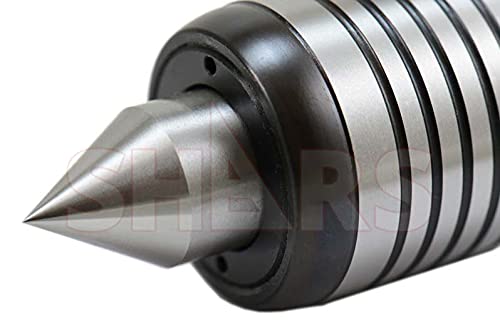 Shars 2MT Precision Medium Duty Triple Bearing Live Center 202-3436 New [6 2MT 202-3436