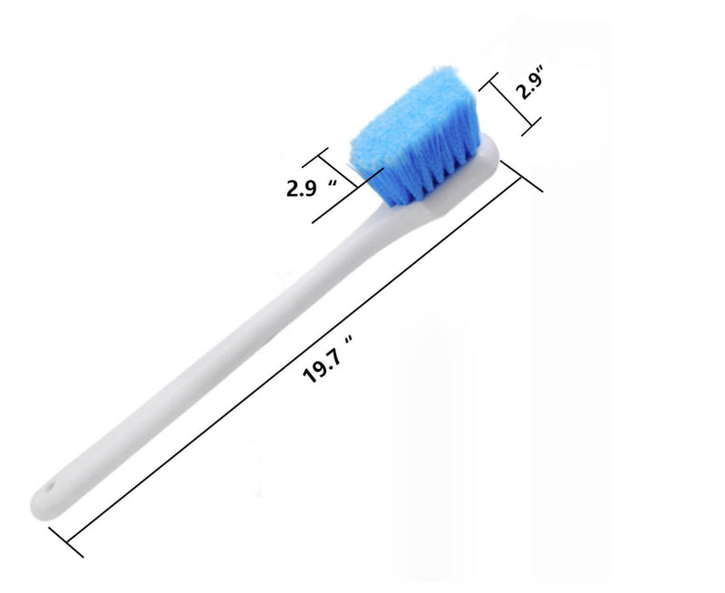 Long Handle Cleaning Brush, with Soft Bristles, Powerful Cleaning for Sink, Floor, Kitchen, Bathtub
