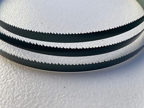 AYAO 62 inch Bandsaw Blades, 5pk, Ground Tooth (62" X 1/8" X 12TPI, 5pk) 62" X 1/8" X 12TPI, 5pk