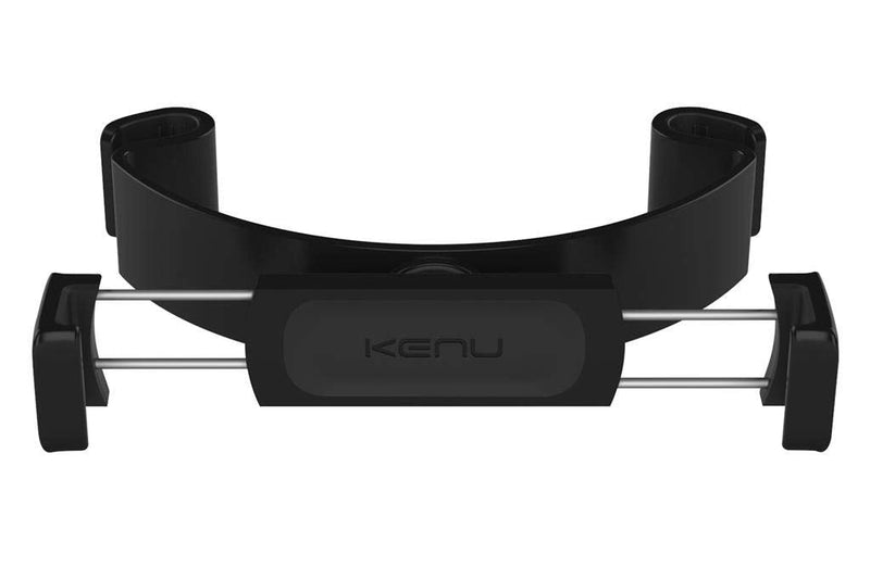 Kenu Airvue | Car Headrest Tablet Mount for iPad mini, iPad Air, iPad Pro, Galaxy Tablets, Android Tablets, Kindle Fires and Surface Pros Tablet Stand | Black