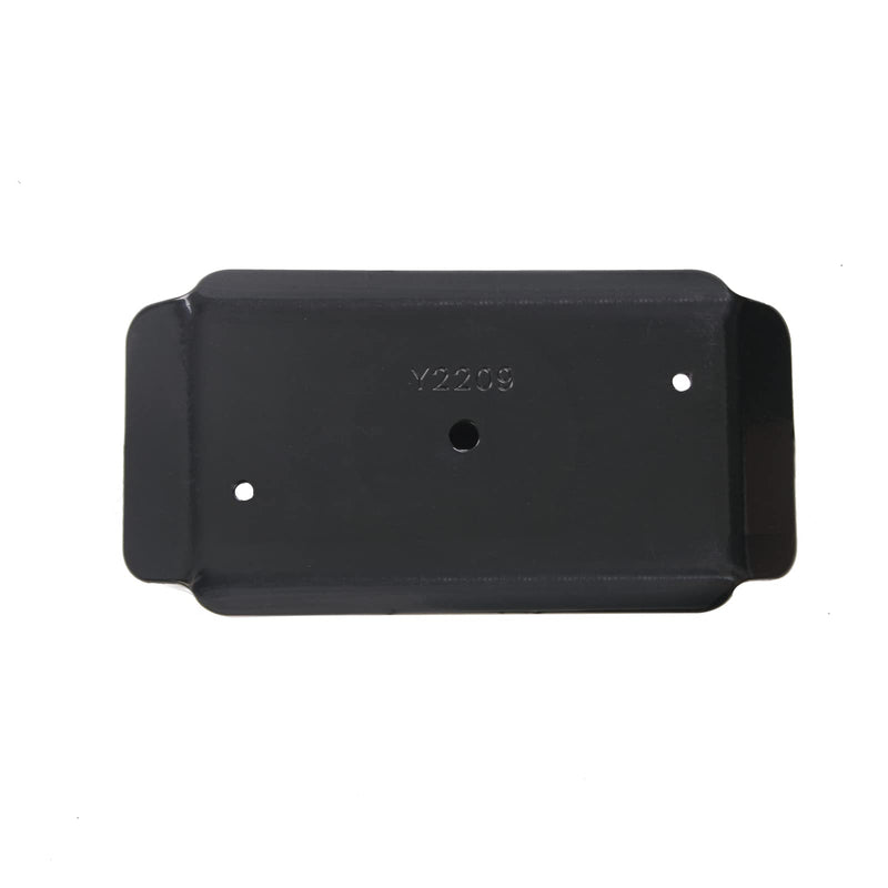 5000lbs Trailer Jack Foot Plate with Pin Base, Black