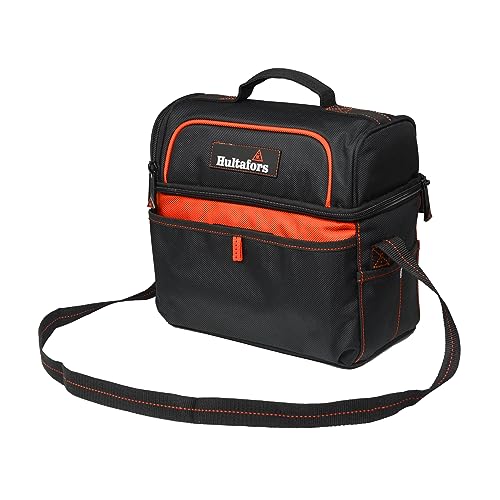 Hultafors Work Gear HT5540 Insulated Cooler Tool Bag, 3 Pockets, Stores 8 Beverage Cans, Heavy Duty Ballistic Polyester, Cooler Bag, Tactical Lunch Bag for Work