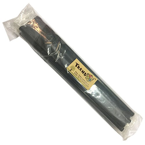 TrendBox Pack of 20 Black 7mmx200mm - Hot Melt Glue Sticks Strips Melting Adhesive for Handmade Craft DIY Home Office Project Craftwork Fix & Repairs