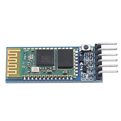 Estink HC-05 Wireless Bluetooth Module, UART RS232 Serial Converter, Supports Bluetooth Connection via at Command, Transmits UART Data, EDR 2Mbps/3Mbps, Full Speed Operation, Compact Size